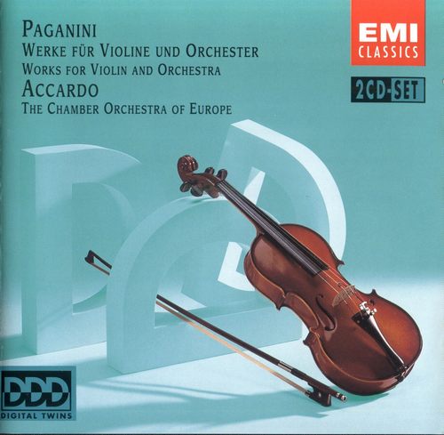 阿卡多《帕格尼尼-小提琴与管弦乐团作品》1-2
