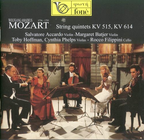 《莫扎特-弦乐五重奏K.515、614》